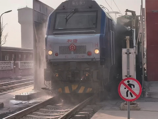 火車列車清洗機
